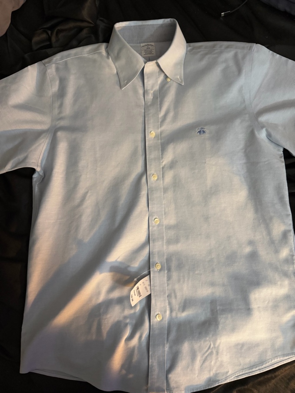 Brooks Brothers Light Blue Oxford Button-Down Dress Shirt